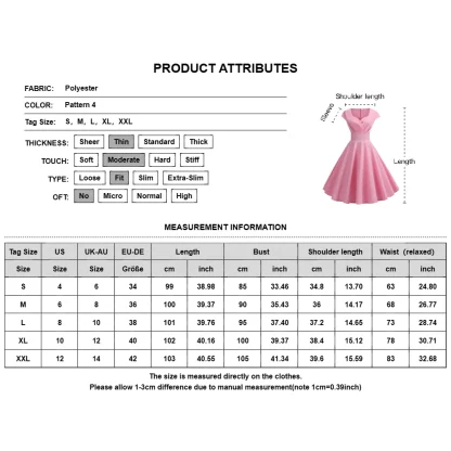 A-line Short Sleeve Pink Dresses - Image 5