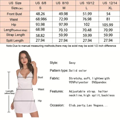Plunge Neck Sexy Slit Pink Dresses - Image 7