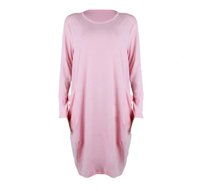 Oversized Sweater Pink Dresses - Image 4
